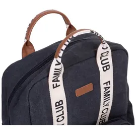 Childhome - Wickelrucksack FAMILY CLUB schwarz - Schwarz