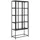 AC Design Livetastic Vitrine, Schwarz, Holzwerkstoff, 4 Fächer, 77x185.6x35 cm, Reach, Wohnzimmer, Wohnwände, Vitrinenschränke