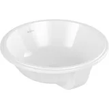 Villeroy & Boch Architectura Unterbauwaschbecken 5A7545R1 d= 40cm, rund, mit Überlauf, weiß C-plus