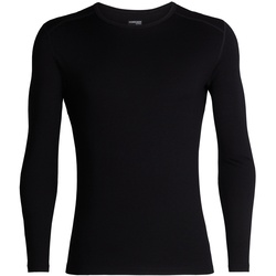 Icebreaker Herren 260 Merino Tech Langarmshirt - L - Schwarz