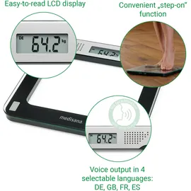 Medisana Personenwaage PS425 sprechend