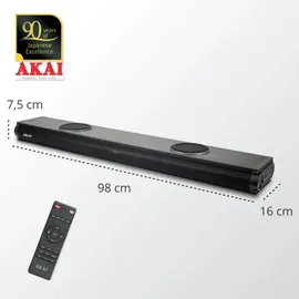 Akai ASB-29 Schwarz