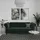 dorel home Schlafsofa Velours 3-Sitzer Grün