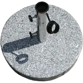 Mendler Schirmständer Granit 20 kg Grau