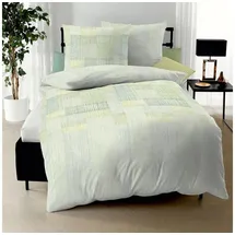 KAEPPEL Seersucker Bettwäsche Consider lind 155x220+80x80 cm