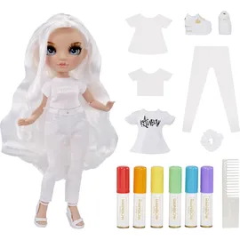 MGA Entertainment Rainbow High Color & Create Fashion Doll- Blue Eyes