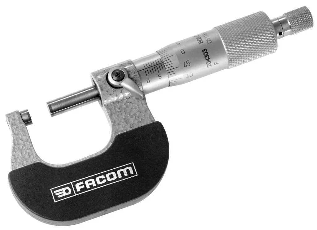 Präzisions-Mikrometer von FACOM, Messbereich 75 - 100 mm, Messgenauigkeit bis 1/100 mm - Ideal für M