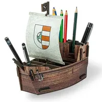 Werkhaus Stiftebox Segelschiff