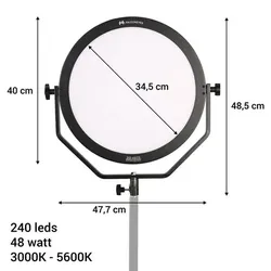 FALCON EYES Bi-Color LED Lampe Sophiez So-48TD