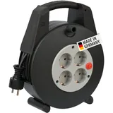 Brennenstuhl Kabelbox sw/lgr 15m H05VV-F 3G1, 5 VarioLine, 1094200