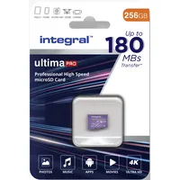 Integral Micro SDXC-Card Ultima Pro 256GB V30 (180/150 MB/s)
