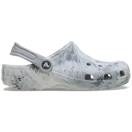 Crocs Classic Watercolor Marbled Clog Grau 33/34