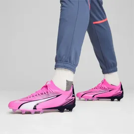 Puma Ultra Match FG/AG Herren Poison Pink-Puma White-Puma Black 44