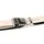 Anthoni Crown Ledergürtel schwarz 115 cm
