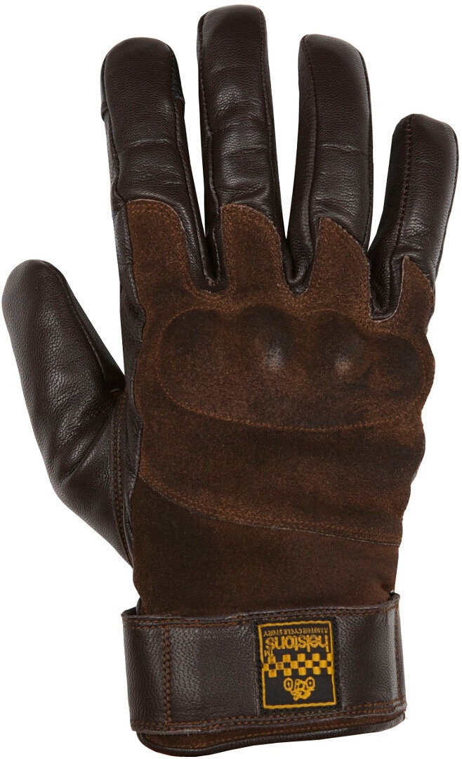 Helstons Glory Handschoenen van de motorfiets, bruin, XL