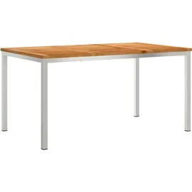 vidaXL Garten Essset aus massivem Teakholz