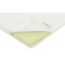 Heidelberger Bettwaren Topper Visco ¦ weiß ¦ Maße (cm): B: 90 H: 5