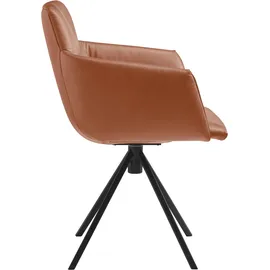 Musterring Polsterstuhl JustB SP500 Leder braun 1 Stk.