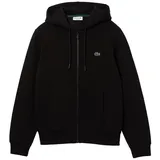 Lacoste Sweatjacke Zip Hoodie Schwarz 3XL