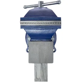 Tectake tectake® Schraubstock 360° drehbar mit Drehteller für Werkbank - 165 mm