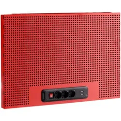 Facom JLS3 halbes Rückpaneel +Steckdose rot