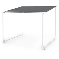 Blumfeldt Gartenpavillon 3 x 3 m grau