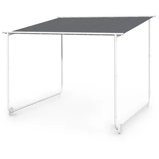 Blumfeldt Gartenpavillon 3 x 3 m grau