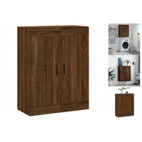 VidaXL Wandschrank Braun Eichen-Optik 69,5x34x90 cm Holzwerkstoff