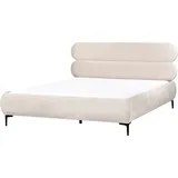 Beliani Lessay 180 x 200 cm Hellbeige