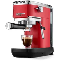 Tchibo Lapressa Siebträgermaschine rot