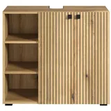 trendteam Ebuy24 PureBliss Waschbeckenunterschrank Eiche Dekor.