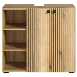 trendteam Ebuy24 PureBliss Waschbeckenunterschrank Eiche Dekor.