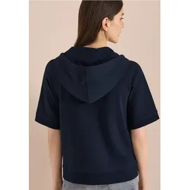 Cecil Kurzarm Sweatjacke mit Kapuze - L
