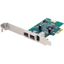 Startech 3 Port PCI-E 1394b FireWire Card Kontrollerkarte