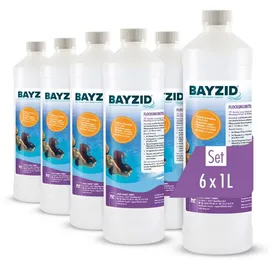 Bayzid Flockungsmittel flüssig 1 l 6er Set