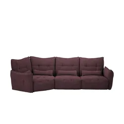 Ecksofa  Jeneva ¦ rot ¦ Maße (cm): B: 379 H: 101 T: 151