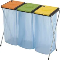 Vileda Nature 3 Müllsackständer, 6-Einheiten, orange/grün/gelb