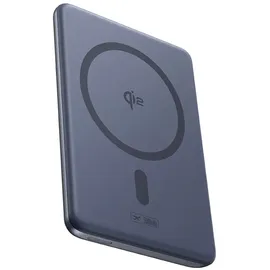 Baseus Ultradünne 5000-mah-powerbank Mit Ständer Und Picogo Am31 Qi2 Magsafe 20w-kabel – Grau