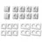 McPower Schalter Set Standard 20-teilig