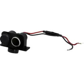 CARTREND 10448 Steckdose Auto, Wohnwagen und Reisemobil 2-Port mit Kabel, 8000 mA
