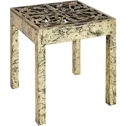 Beistelltisch PALASI Mango Holz Gold