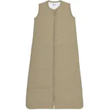 Meyco Unisex Baby Schlafsack Einzelpackung, Taupe, 110 cm