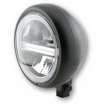 Highsider Pecos Typ 6 LED Hauptscheinwerfer 5 3/4 Zoll - Schwarz