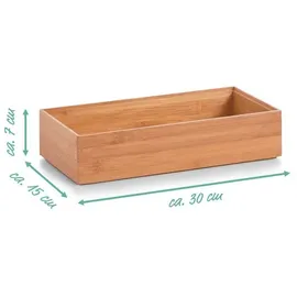 Zeller Ordnungsbox 30 x 15 x 7 cm 1-tlg. braun