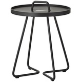 Cane-Line On-the-move mini Beistelltisch Century Bistrotisch Ø 37 x 47 cm black