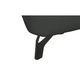 Uno Relaxsessel Basel Leder 99 x 87 x 96 cm Schwarz elektrisch