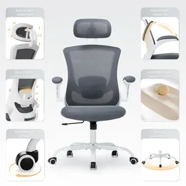 colamy Netzstoff Grau