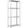 SCHULTE Regalwelt Schulte Steck-Grundregal Weiß 180 cm x 80 cm x 35 cm