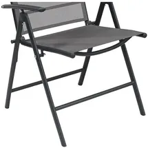 Mojawo Garten Klappstuhl 54 x 54 x 106 cm anthrazit 3 St.