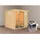 Karibu Jutta inkl. 9 kW Ofen + int. Steuerung + Dachkranz